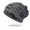 Grey, variant on Baseball Caps Womens Pullover Caps Ladies Knitted Hats Open Cotton Pile Caps Ear Guards Warm Caps Mens Navy
