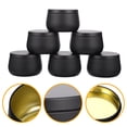 thumbnail image 2 of EeaseMX Caja redonda para guardar velas, dulces, cuentas artesanales, joyas, 9 latas de té, 2 of 7
