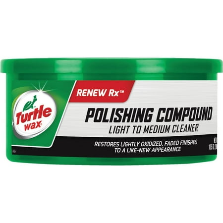 Turtle Wax RENEW Rx 10.5 Oz. Paste White Polishing Compound T241A Pack of 6 T241A 582266 Bundle 6
