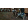 thumbnail image 2 of Edgar Degas 14x8 Gold Ornate Wood Frame and Double Matted Museum Art Print Titled - The Ballet&nbsp;Rehearsal (ca.&nbsp;1891), 2 of 4