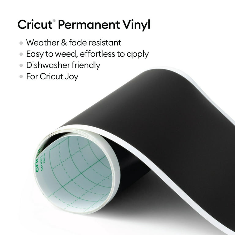 Cricut Joy Smart Permanent Vinyl - Mint, Coral, Tangerine, Lime Green,  Purple