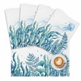 thumbnail image 2 of Blue Ocean Jellyfish Seagrass Placemats Set of 4,Wipeable Washable Table Mats for Dining Tables, Summer Leaves Watercolor Place Mats for Kitchen Event Party Tabletop Decor, 2 of 9