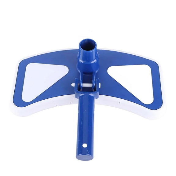 Manual Pool Vacuum Head Attachment for Inground and Above Ground Pools | Crescent Brush Suction Head