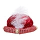 thumbnail image 5 of Sombreros de Turbante de Sultán, Sombreros Árabes, Decoraciones, Sombrero de Príncipe, Sombrero de Sultán para Fiesta Temática, Halloween, Carnaval, a rojo, 5 of 8