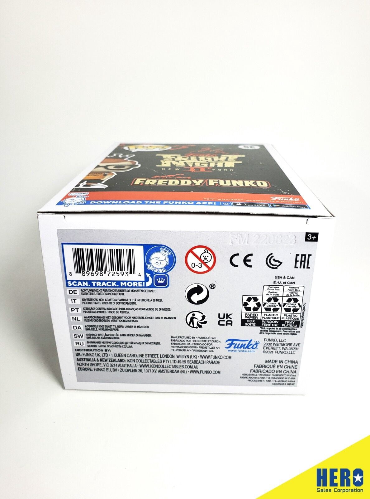 Funko Pop Fright Night II Freddy Funko 3500 Pieces Limited Edition Bundle Exclusive