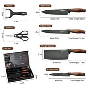 Small Knives Set for Kitchen, 6 Piece Knife Set for Kitchen,Sharp,Suitable for Dishwasher