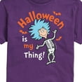 thumbnail image 2 of Dr. Seuss - Halloween Is My Thing - Men's Short Sleeve Graphic T-Shirt, 2 of 5