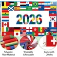thumbnail image 3 of World Cup Flag 2026 International Country Flag&Trophy Showcase Decorations Football Supporters Banner,Soccer Merchandise Accessories,Great Soccer Fans Gifts,59x35in Yard Sign Garden Outdoor Flag, 3 of 7