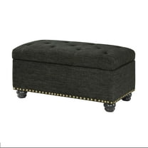 Convenience Concepts Designs4Comfort 7th Avenue Storage Ottoman Bench