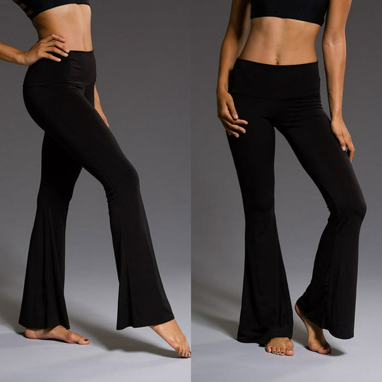 Women's Clothing, Pants,Womens Boho Comfy Stretchy Bell Bottom Flare Pants  - Coralmulti - CB1825CXG6Z #Fashio…
