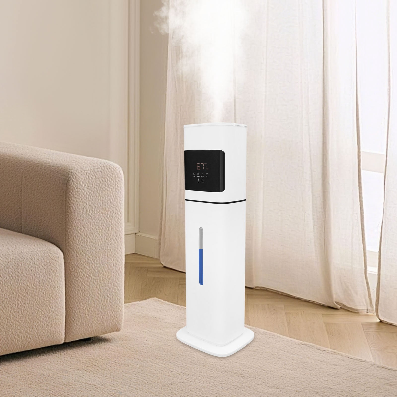 8L Humidifiers, Cool Mist Humidifier with Sterilization Function, Remote & Touch Control, Adjustable Mist Output, for Bedroom Baby Nursery Office