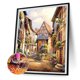 thumbnail image 2 of Cuadros Decorativos Cuadro de arte de mosaico de taladro cuadrado completo de ciudad de pintura de diamante DIY (ZQF8224) Likrtyny embutido en tela, 2 of 9