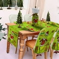 thumbnail image 4 of 1 Pcs Christmas Chair Back Cover Decoration, Removable Washable Stretch Chair Protector Holiday Decor For Dining Room Home Party Supplies, 4 of 4