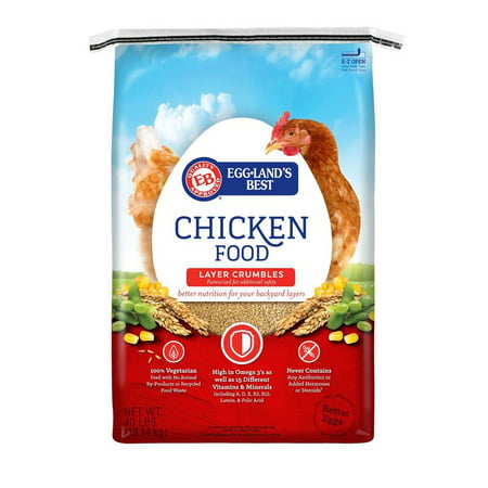 Eggland's Best Egg Layer Crumbles Chicken Feed, 40 (Best Horse Feed Brands)