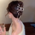 thumbnail image 3 of BKER Chaîne à Pompons Perceuse Pince à Cheveux pour Femmes Accessoires pour Cheveux, 3 of 6
