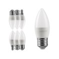 thumbnail image 3 of Bombilla LED para decoración del hogar, luz de vela G45, C37, E14, E27, 3W-7W, AC120V, AC220V, 3000K/4000K/6000K, 10 piezas, 3 of 4
