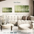 thumbnail image 4 of Elephant Stock Resolutions Wall Art - Horizontal Multi Panel Canvas - Living Room Wall Decor - Nature Multi Panel - Green And Beige Decor By Julia Purinton - 38" x 18", 4 of 8