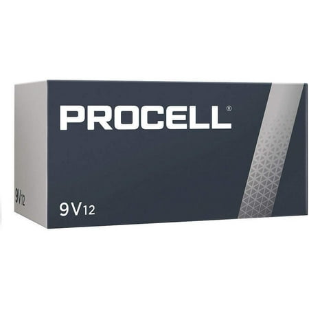 Duracell Procell Alkaline 9V batries 12 Pack