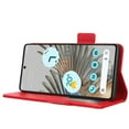 thumbnail image 3 of Designed for Google Pixel 7 2022 Case, Luxury PU Leather Wallet Phone Case with Card Holder Flip Kickstand Drop Protection Phone Case Cover for Google Pixel 7 6.3 inch - Red, 3 of 7