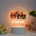 thumbnail image 3 of Roblox juego que rodea la luz nocturna bidimensional, regalo de cumpleaños creativo, el mejor regalo para niñas, novias, compañeros de clase, parejas, 3 of 4