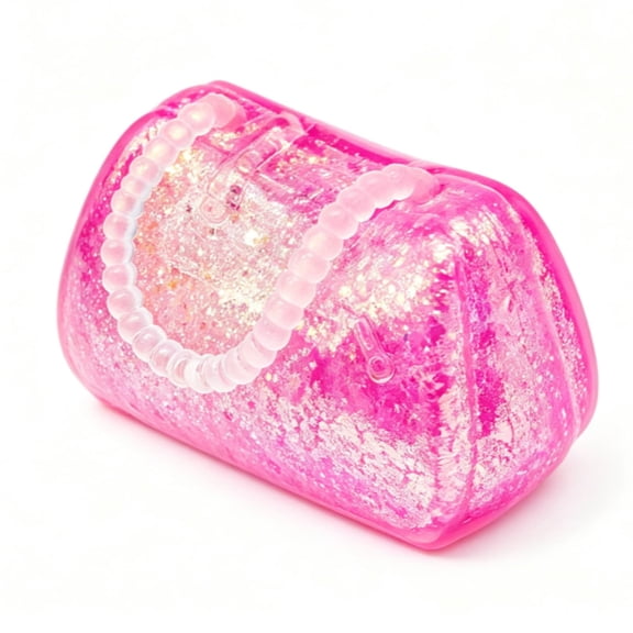 TOYOUME Glitter Handbag Squishy Stress Toy, A