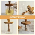 thumbnail image 2 of Glass Honey Pot Home Kitchen Honey Jar with Wooden Dipper and Lid Honey Container, 2 of 7