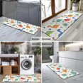 thumbnail image 2 of White Cartoon Dinosaurs Bones Pattern Kitchen Rug Mat,Kitchen Runner Rugs Non Skid Washable,Decorative Kitchen Floor Mats for Kitchen,Sink,Laundry,17"X47", 2 of 5