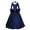 Blue#1, variant on Up to 60% Off! pstuiky Summer Dresses for Women, Princess Dress Solid Color Long Sleeve Square Neckline Sundresses High Waist Large Hem Maxi Dresses Flowy Dresses for Women Graduation Black L