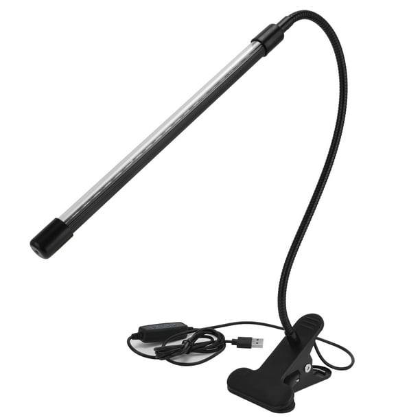 Lámpara LED de cultivo con clip de 5 V, USB, temporizador automático, para plantas de interior, para invernaderos hidropónicos.