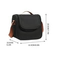 thumbnail image 6 of InsCrazy Lunch Box for Women, Insulation Lunch Bento Bag with Handles for Picnic and Office, 6 of 6