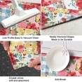 thumbnail image 3 of Pioneer Flower Floral Print Pattern Kitchen Rug Mat,Kitchen Runner Rugs Non Skid Washable,Decorative Kitchen Floor Mats for Kitchen,Sink,Laundry,17"X47", 3 of 5