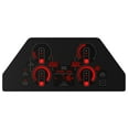 thumbnail image 3 of 30 Inch Electric Smart Cooktop with 4 Elements, Smooth Glass Surface, SyncBurners, Dual Ring Elements, Wi-Fi, Guided Cooking, Touch Controls, Power Boil, 3 of 5