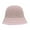 Pink, variant on HUANLEDASH Outdoor Hat Woven Foldable All Match Soft Breathable Daily Wear Polyester Big Brim Sunscreen Hat Summer Accessories