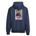 thumbnail image 3 of Men's Levelwear Navy Minnesota Twins Contact Pro Card Pullover Hoodie, 3 of 3
