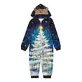 thumbnail image 2 of SwiftWear Christmas Matching Family Onesie Pajamas Long Sleeve One Piece Pajamas with Cute Elk Antler Hood Cozy Sleepwear, 2 of 6