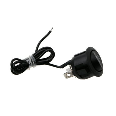 ROCKROK Universal 3 Pin Car for Seat Heater Switch 12V Round Heated Rocker On/Off Button