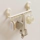 thumbnail image 3 of Plastic Hanging Towel Holder Multifunctional Bathroom Storage Hanger for Washroom Toilet, 3 of 5