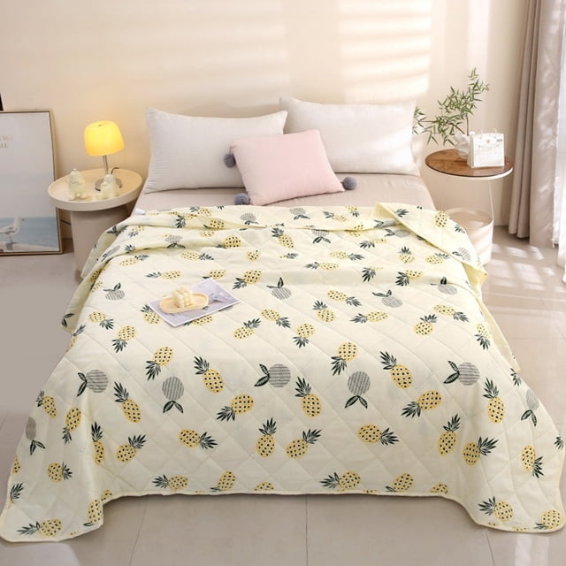 Manta Transpirable para Personas Calurosas | Manta de Hielo de Doble Cara | Manta Fina, Suave y Fría para El Verano | 200 X 150 Cm | Multicolor | Ligera | Poliéster | 650 G