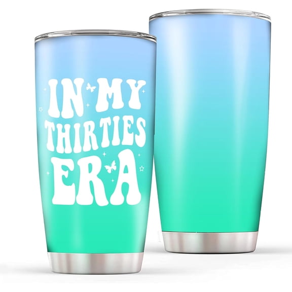 30th Birthday Gifts for Her Women - In My Thirties Era - 30s Birthday Decorations for Women, Happy 30 Year Old Gifts for Her, Women, Sister, Daughter, Mom, Best Friend - 40oz Coffee Cups
