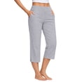 thumbnail image 3 of Pants for Women Casual Work Stretchy Slim Fit Trousers Office Slacks with Pockets, 3 of 6