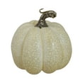 thumbnail image 2 of Ensemble de 3 Citrouilles Artificielles Blanches pour Récolte d'Automne 4 Pouces, 2 of 2