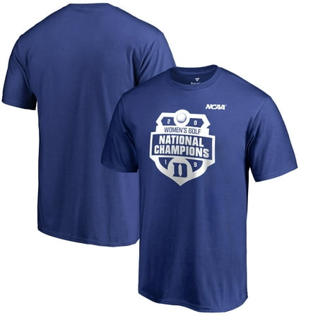 Duke Blue Devils Fanatics Branded 2019 NCAA Women's Golf National Champions T-Shirt -