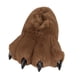 thumbnail image 3 of 2 piezas de pantuflas con forma de pata de oso, tacón para dormitorio, interior y exterior Marrón Yuyangstore Zapatillas de felpa, 3 of 8