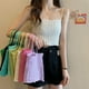 thumbnail image 2 of Tops con tirantes finos de verano para mujer, camisetas sin mangas informales elegantes a la moda de Color puro para fiesta de citas, 2 of 4