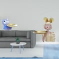 thumbnail image 2 of Figura de oso,Bandeja para gatos Bandeja para dulces para gatos Bandeja para estatuas de resina,Estatua con bandeja para guardar llaves,Estatua de niña con bandeja para guardar llaves, 2 of 8