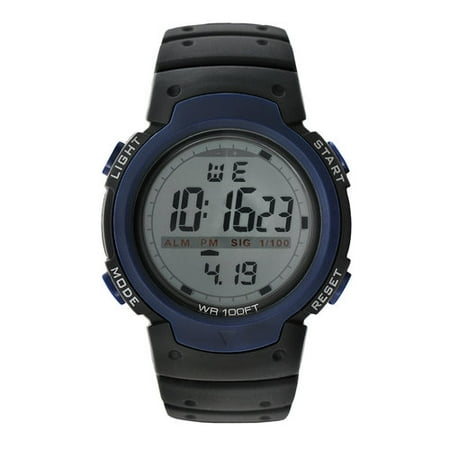 Men's Sport Watch, Black - Walmart.com