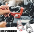 thumbnail image 4 of car Battery Connector Quick Release Disconnect Car Battery Terminal Connector Battery Bornes Cable Terminal Adapter Copper Clamp, 4 of 5