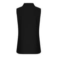 thumbnail image 6 of Womens Button Tank Tops Fashion New Arrival Lapel Neck Solid Casual Sleeveless Shirts for Women 2024, 6 of 7