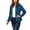 Dark Blue Jackets, variant on Jsaierl Women's Hooded Zip Up Windproof Jacket with Chest Pocket Lightweight Windbreaker for Travel Hiking Outdoor