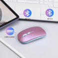 thumbnail image 4 of Mouse inalámbrico AZTZATZ de doble modo BT5.2 2.4G RGB, 4 of 8